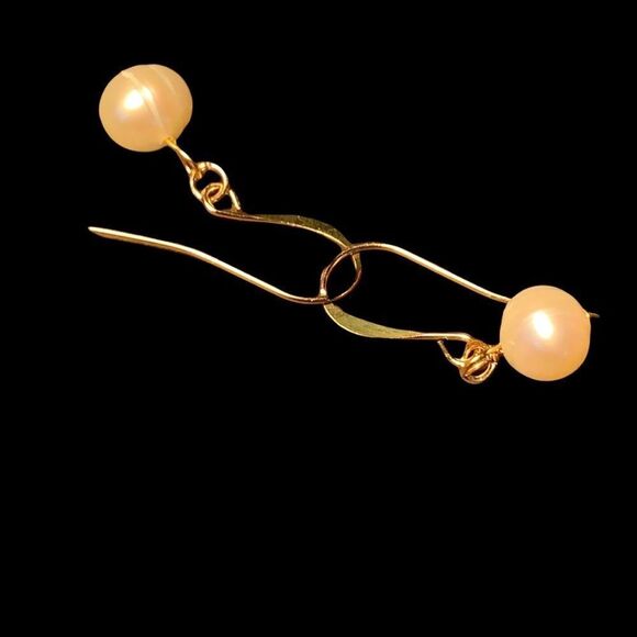 Pearl Earrings - Picture 2 of 12